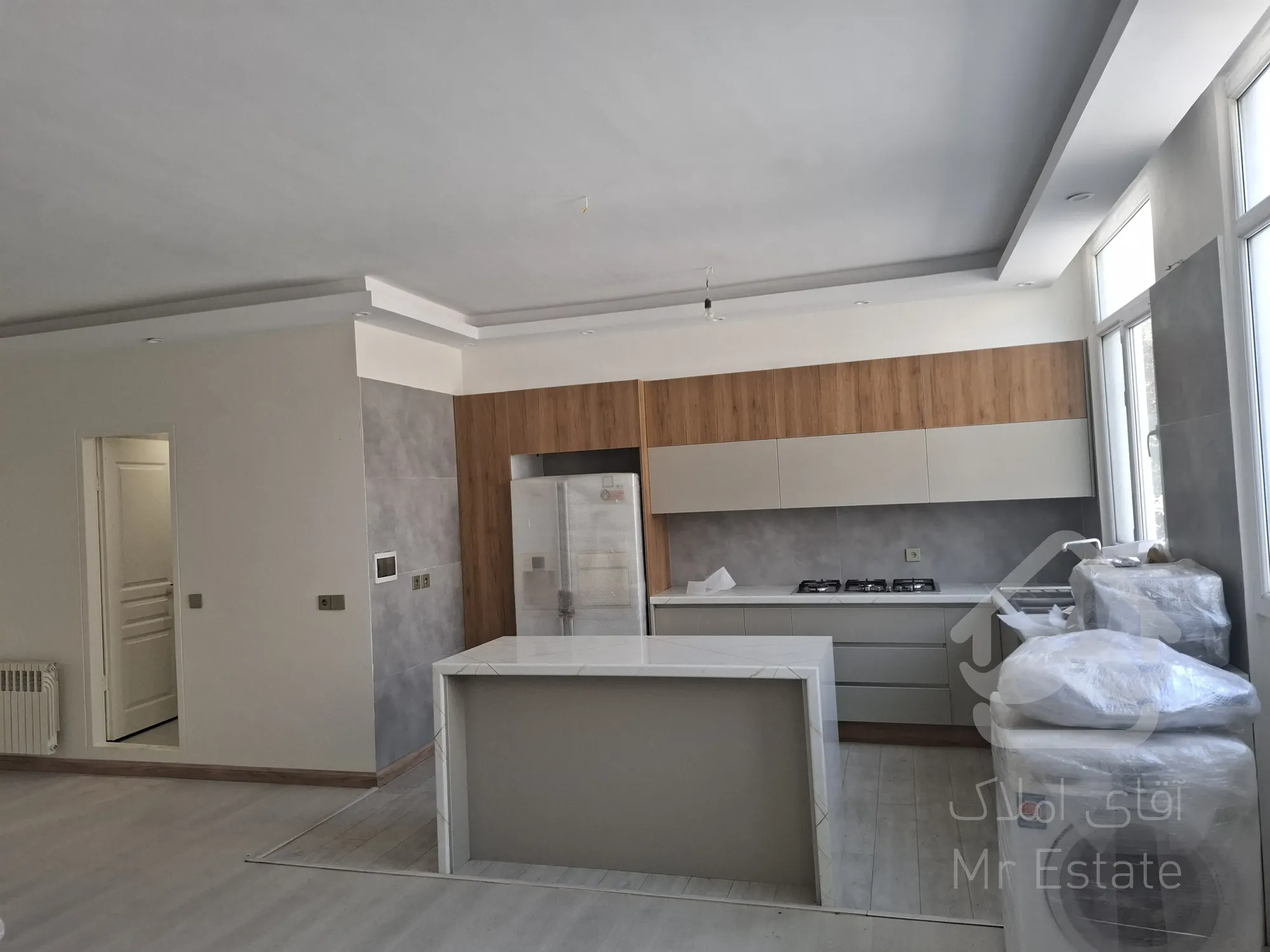 واحد ۱۱۸متری دوخوابه بازسازی شده اکازیون در دهکده المپیک