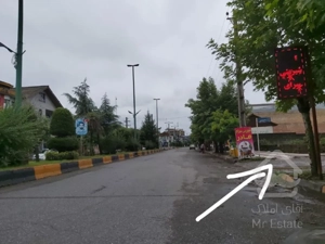 ۸۵۰ متر زمین تجاری دوبر، در خیابان اصلی سیاهکل