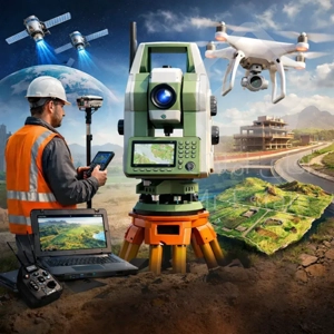 نقشه برداری مهندسی، اراضی و ساختمان