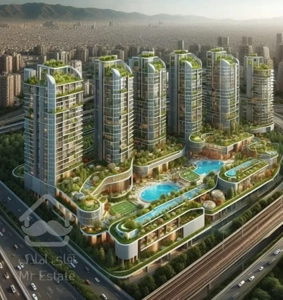 آپارتمان ۱۰۰ متری در برج لوکس نیکان