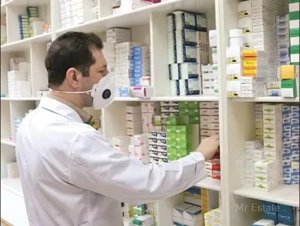 اجاره داروخانه ۷۰m فعال در مجاورت ساختمان پزشکان شهر ری دولت آباد