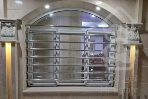 نصب و اجرای نرده استیل ۳۰۴.حفاظ بانکی