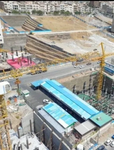 تک برج اعیان نشین چیتگر در حال ساخت قطعی 24ماهه