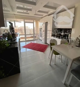 ۹۵متر ۲ خواب فول امکانات سالن پرده خور