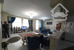 ۱۲۱متر /۳خواب/فول امکانات/سالن سرتاسر پرده خور