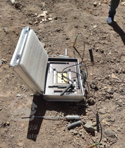 مکانیابی حفر چاه آب با دستگاه ژئوفیزیک-آبیابی