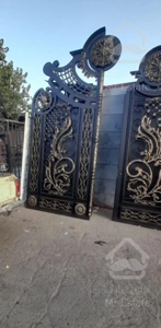 ساخت درب پارکینگ چهارچوب فریم نرده