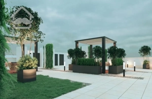 ۹۰متر نقشه خطی آفتابگیر بدون دیوار مشترک