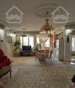 ۱۰۵ متر ۲خواب سالن پرده خور