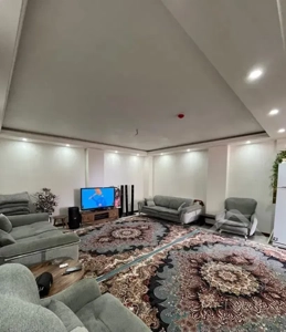 ۷۶ متر دو خوابه نقشه مربع