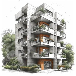 فروش آپارتمان ۶۶متری ۱خواب کلید نخورده سند اماده