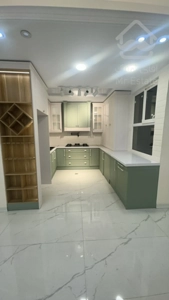 ۲خواب فول نور مستقیم کابینت پسته ای دیزاین شده