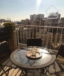 ١١١متر برج باغ داراباد طبقه ٦ تراس چیدمان