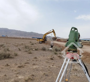 نقشه برداری یو تی ام تفکیک مساحت سند