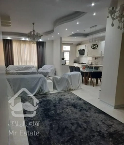 ١٠٧متر/ کوی بیمه/سالن پرده خور/فول امکانات