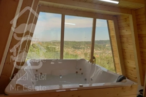 کلبه جنگلی جکوزی دار