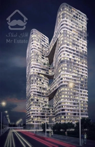 آپارتمان ۱۳۶متر ۳ خواب مستر  فول امکانات