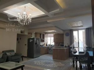 ۹۰ متر ۲ خواب سالن پرده خور اباذر