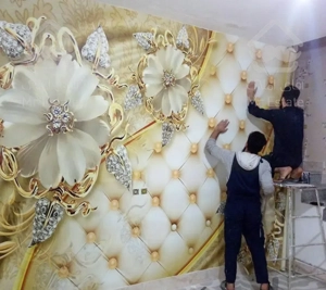 پخش کننده کاغذدیواری/پوستر ۳بعدی/کناف