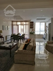 ۸۶متر فول دیزاین سالن پرده خور