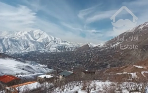 زمین ۵۰۰ متر بام لواسان