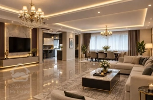 دروس ۲۰۰متر۳خوابه ۷سال ساخت/ لابی شیک / روف گاردن