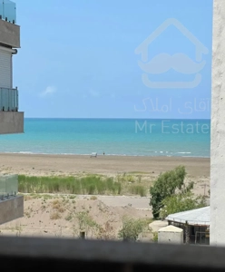 آپارتمان ساحلی نوساز کلید نخورده چند قدمی دریا