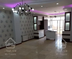 ۹۲متر غرق نور سالن پرده خور کیلید نخورده