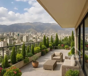 فرشته ( ۵۵۰ متر چشم انداز ۳ جهت ) ۱۵۰ متر تراس