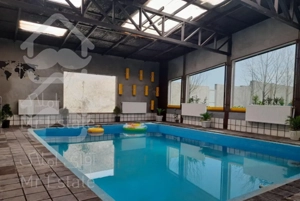 اجاره ویلا استخر ابگرم و کلبه جنگی