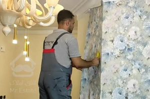 نصب ونصاب کاغذدیواری