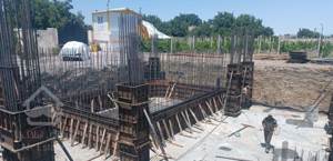 آرماتور بندی ساختمان استخر سونا جکوزی