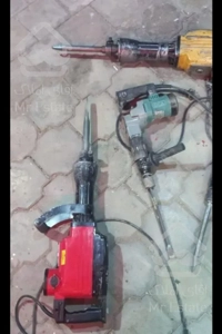 کنده کاری و تخریب جای لوله با پیکور.بالابر