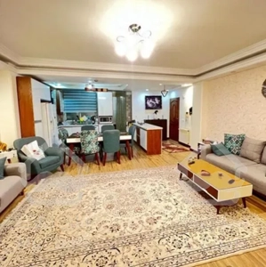 فروش آپارتمان ۸۷ متری در جنت آباد شمالی فول دو خواب، سالن پرده خور