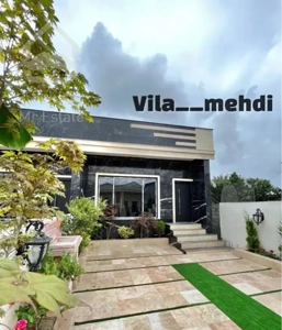 ویلا فلت نما سنگ کامل مبله//شهرک نزدیک جاده اصلی