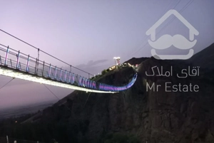سوئیت ویلایی دربستی اردبیل هیر پل معلق شیشه ای