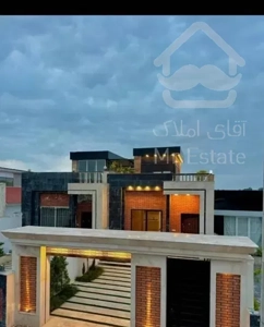 ویلا جنگلی دوبلکس مدرن روف گاردن دار