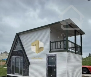 کلبه بتنی پیش ساخته عایق