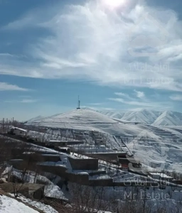 زمین ۱۰۰۰ متر بام لواسان