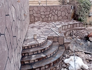 اجرا محوطه سازی