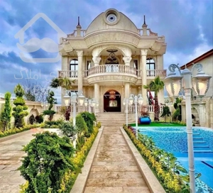 کاخ تریبلکس ۸۰۰متری استخر سونا جکوزی