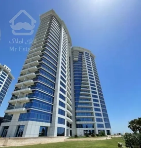 برج دوقلو سه خوابه ویو دریا و جزیره