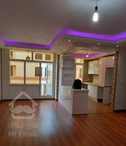 ۸۰ متر فول دیزاین ۷ متر تراس سالن پرده خور قدی