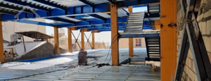 تامین و اجرای سقف عرشه فولادی