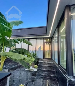 فلت نماشیشه مدرن 155 متری دوخواب جنگلی