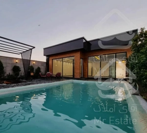 ویلاdباغ استخردار ۳۵۰متر مبله ۲خواب جنگلی سندار