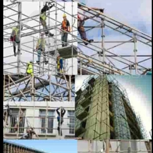 داربست فلزی  و  دستگاه کلایمر