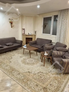 ۵۵ متر*فول امکانات*سالن پرده خور*باغ فیض