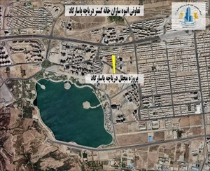 ۱۲۳متر،تاپ لوکیشن،ویو خفن دریاچه،درحال ساخت،مجوزدار