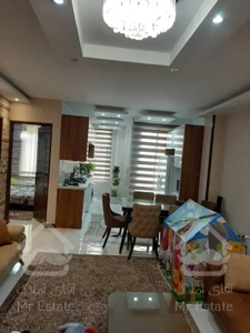 ۵۸متر ۱ خواب فول امکانات سالن پرده خور